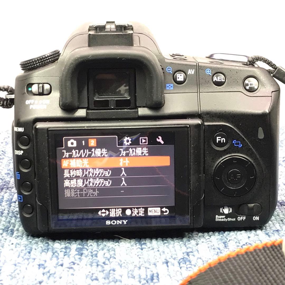 訳ありSony α300 デジタル一眼レフカメラ(フラッシュが動作しません)