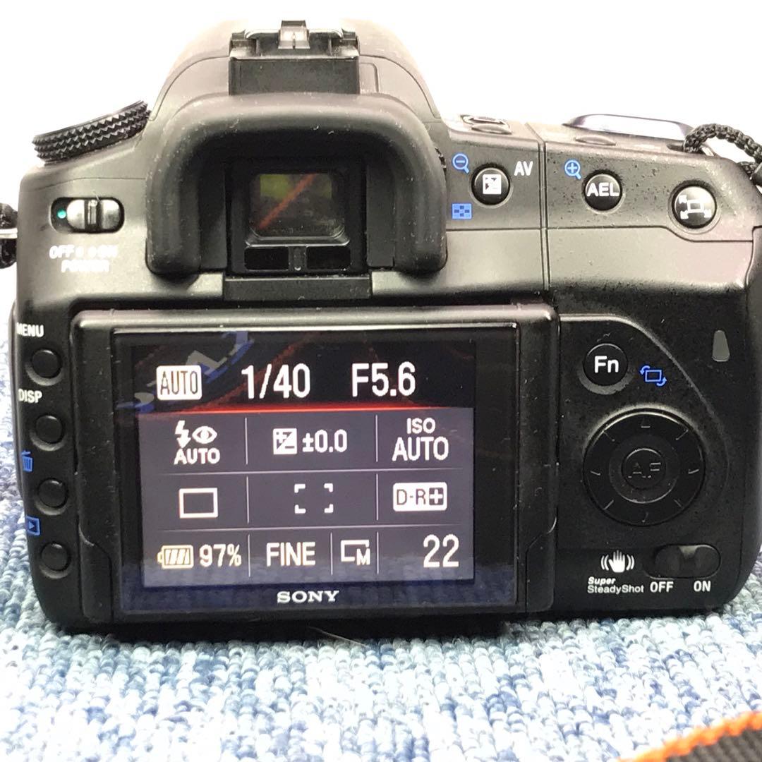 訳ありSony α300 デジタル一眼レフカメラ(フラッシュが動作しません)