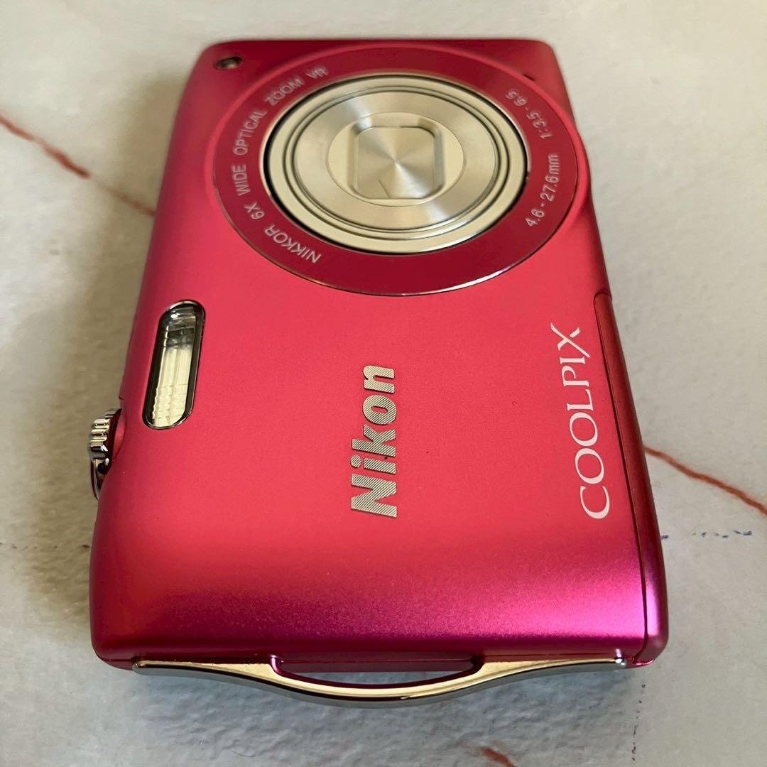 COOLPIX S3300 ストロベリーピンク