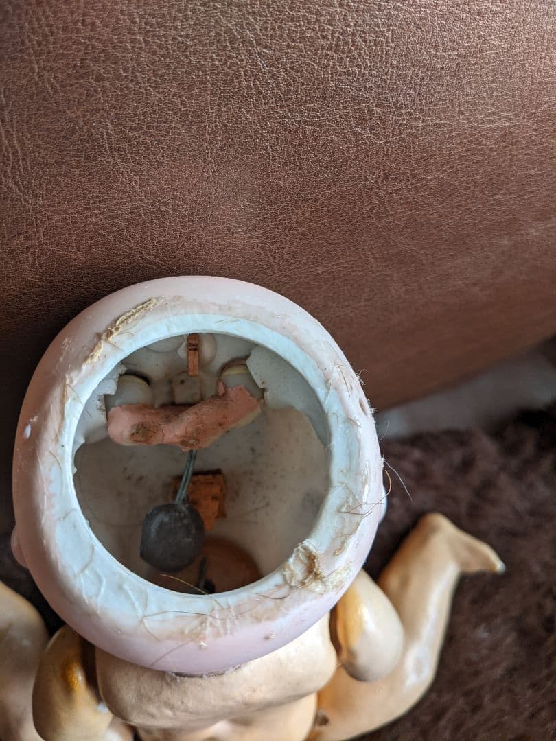 アンティーク和製ビスクドール　モリムラベビー　　可愛いウサギちゃん