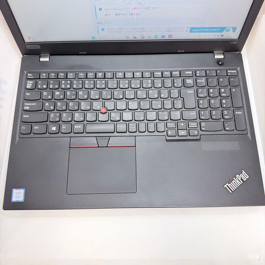 Windowsノート本体 Lenovo ThinkPad L580 i3/8GB/SSD256GB