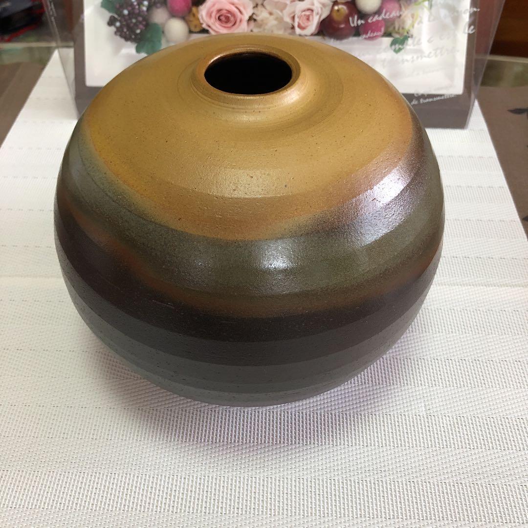 笠間焼花瓶