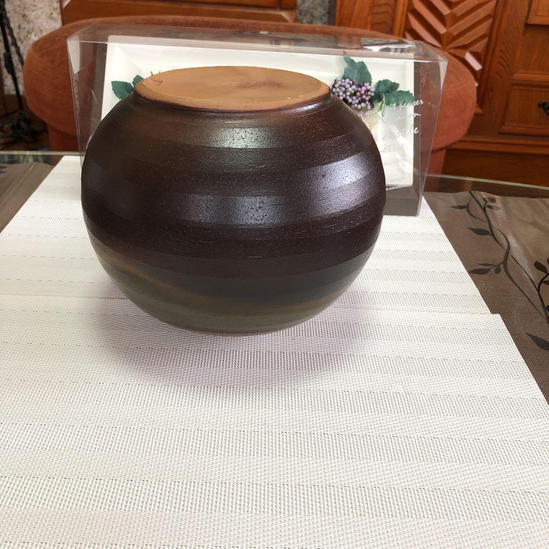 笠間焼花瓶