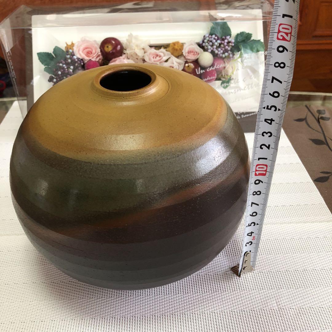 笠間焼花瓶