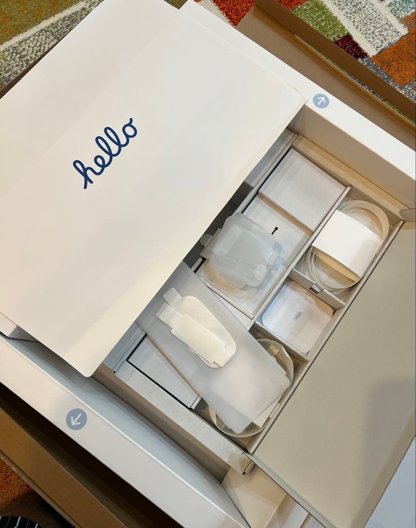 美品‼️Apple iMac M3 (24型2023年11月)メーカー保証付き‼️