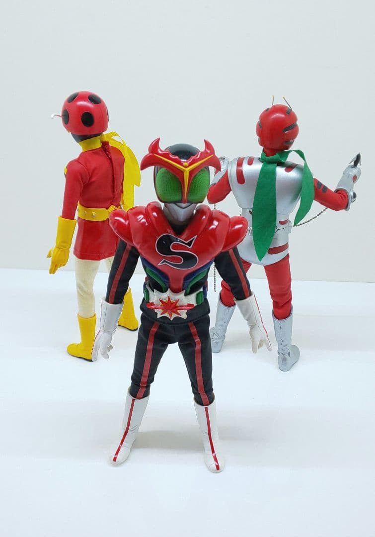 ✨19cm可動❗仮面ライダーストロンガー+タックル❣️★昭和/特撮/ZX☘️