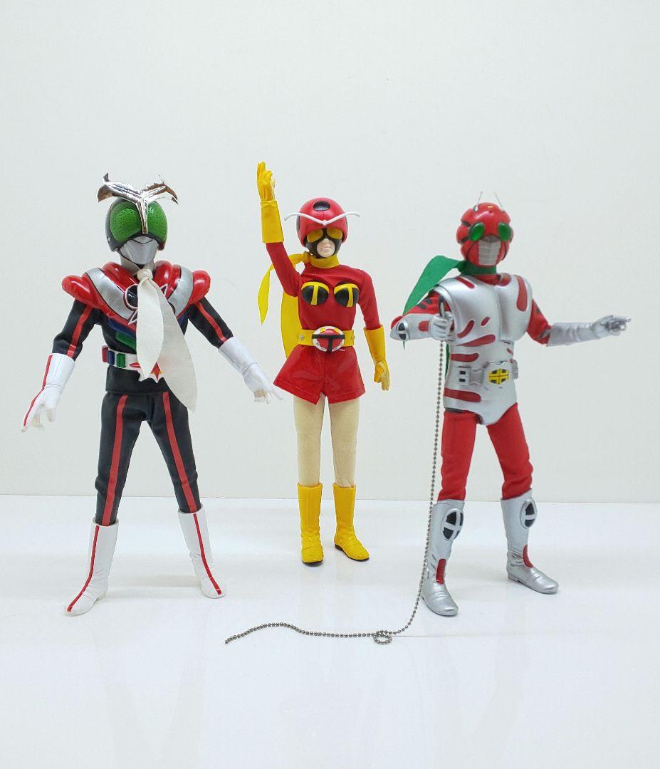 ✨19cm可動❗仮面ライダーストロンガー+タックル❣️★昭和/特撮/ZX☘️