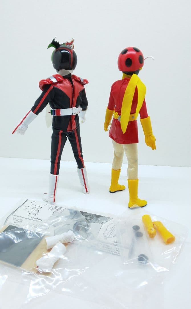 ✨19cm可動❗仮面ライダーストロンガー+タックル❣️★昭和/特撮/ZX☘️