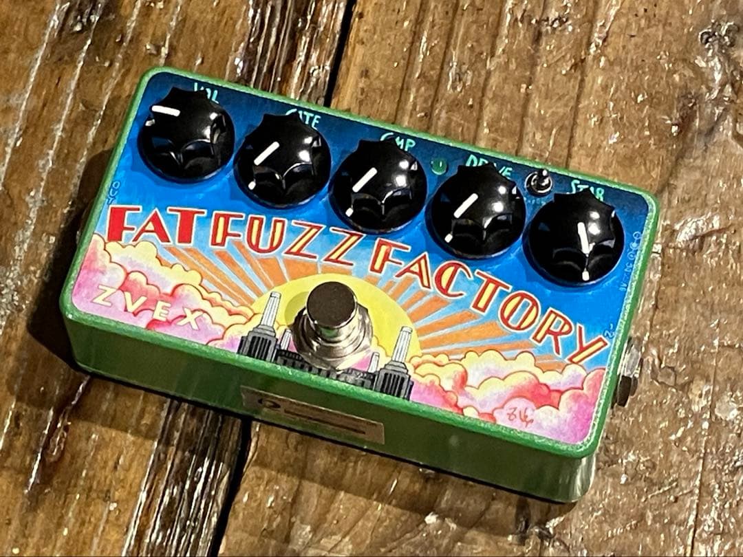 ギター zvex fat fuzz factory
