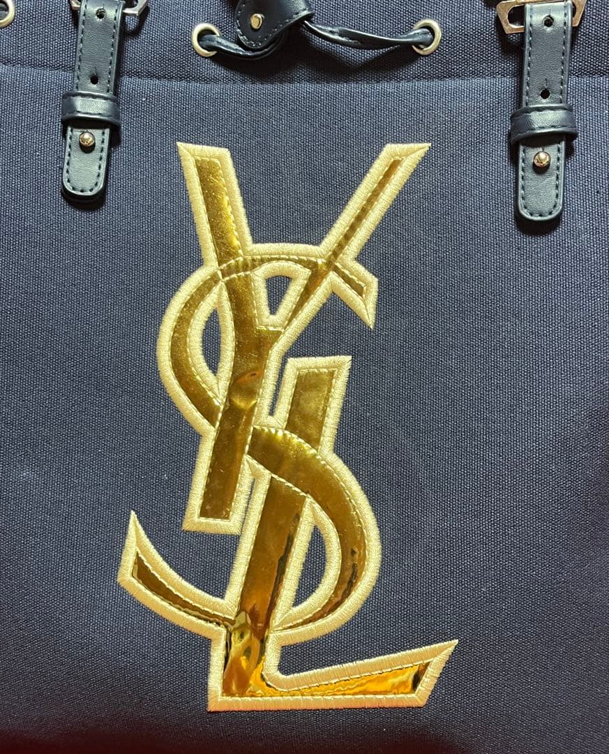 [YSL]キャンバス コスメトートバッグ 海外免税店ノベルティ限定商品