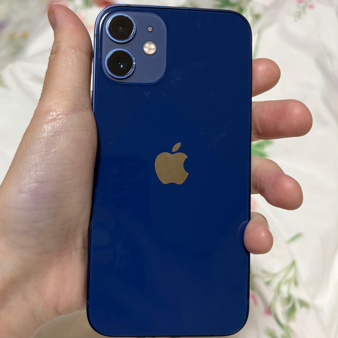 iPhone12mini ブルー 128GB 利用制限確認OK IMEI記載