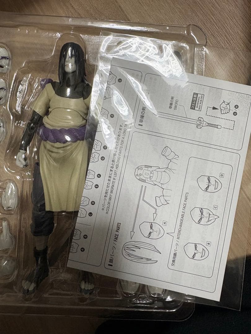S.H.Figuarts イタチ、サスケ、自来也、綱手、大蛇丸、ペインバラ売り❌