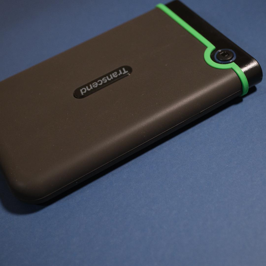 Transcend ポータブルHDD 2TB USB 3.1 Gen1 耐衝撃