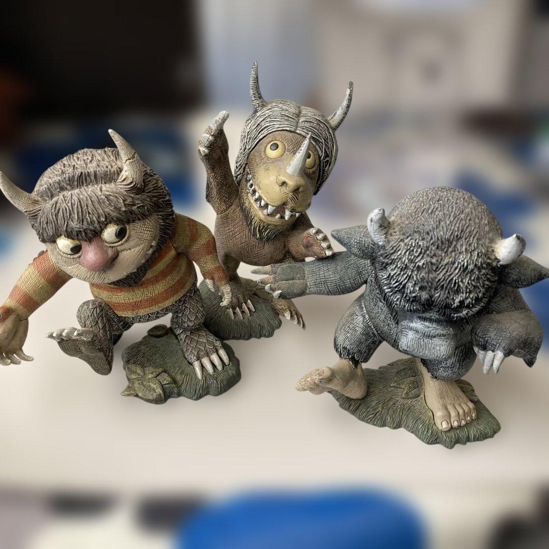 McFarlane Toys' かいじゅうたちのいるところ 三匹
