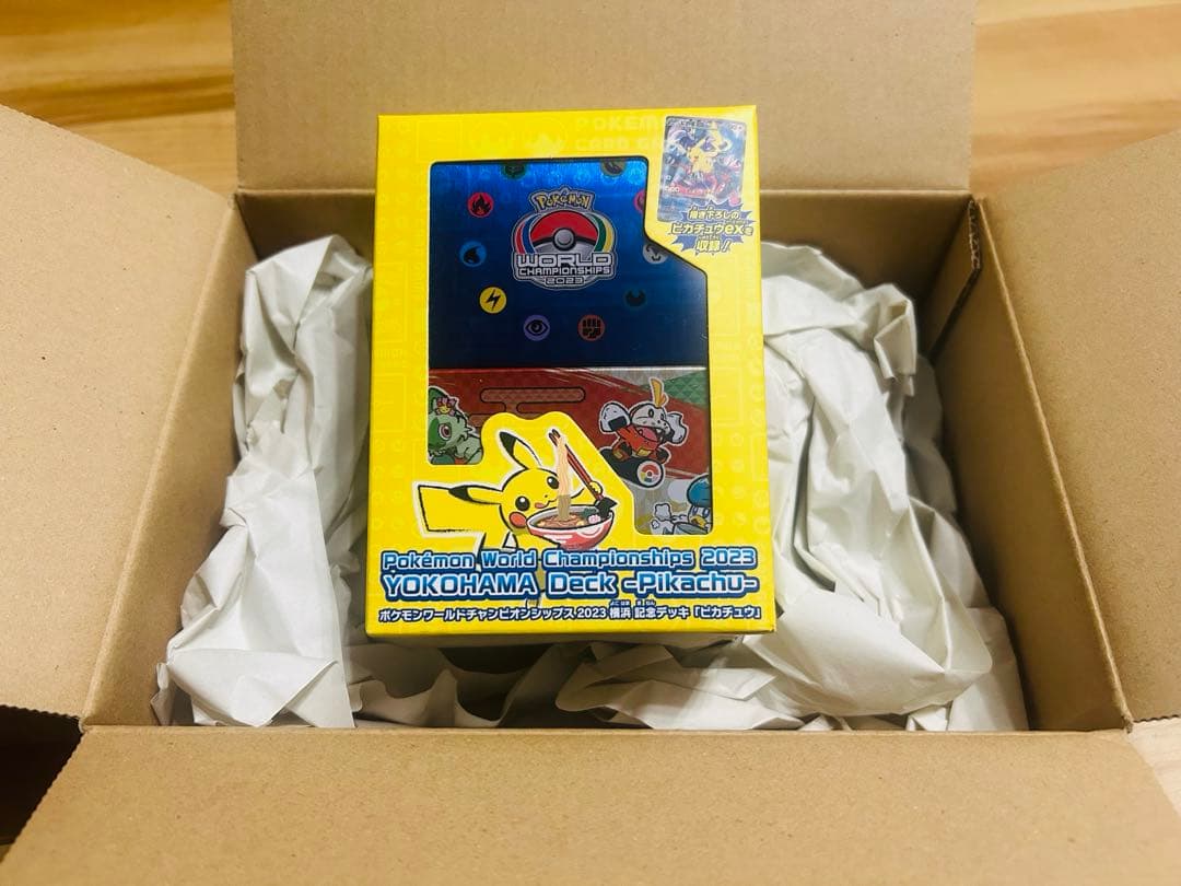ポケモンワールドチャンピオンシップス2023横浜記念デッキピカチュウ