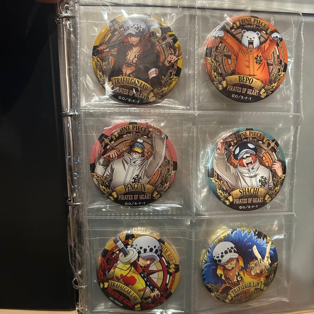 ONE PIECE ワンピース トラファルガー・ロー 缶バッジ まとめ売り