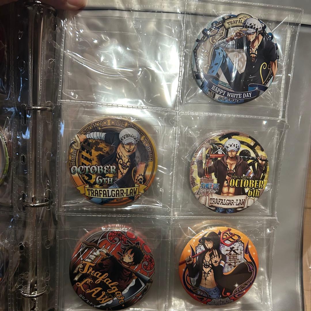 ONE PIECE ワンピース トラファルガー・ロー 缶バッジ まとめ売り