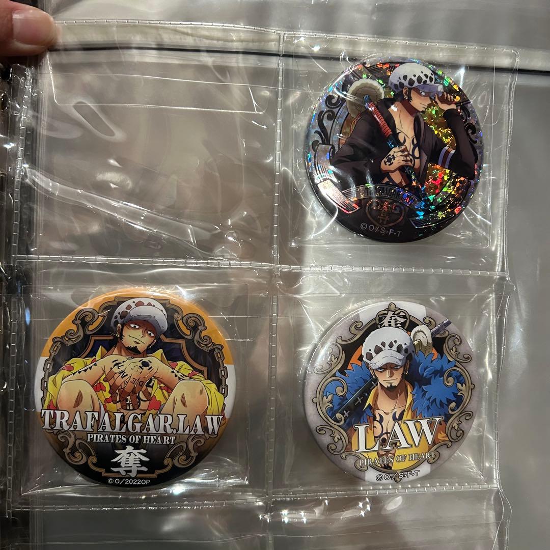 ONE PIECE ワンピース トラファルガー・ロー 缶バッジ まとめ売り