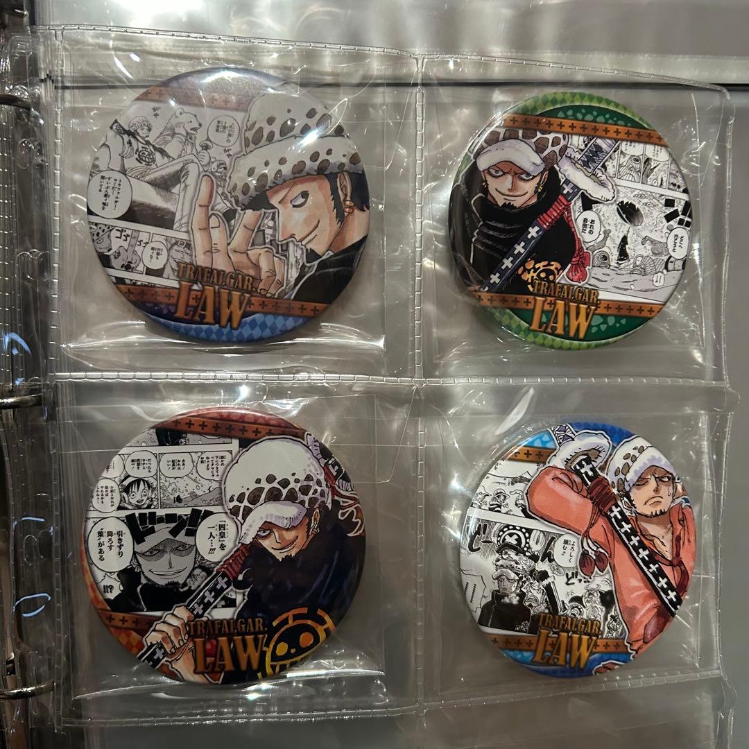 ONE PIECE ワンピース トラファルガー・ロー 缶バッジ まとめ売り