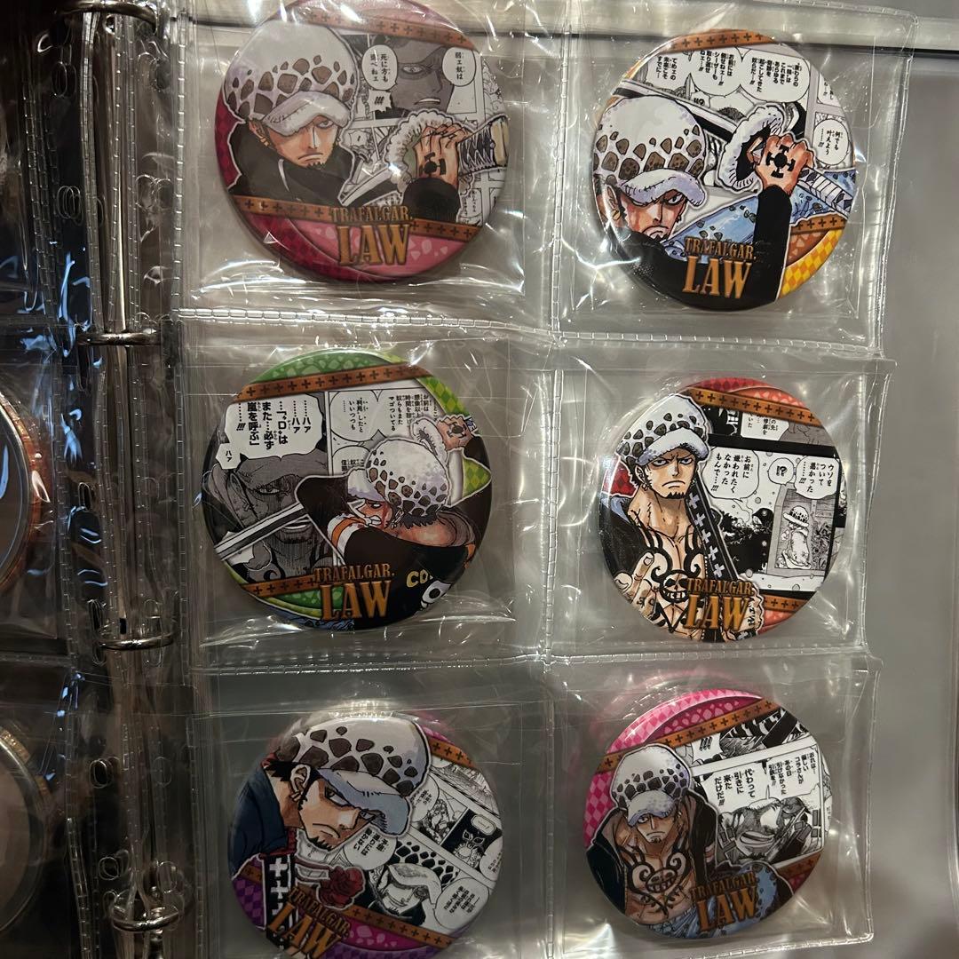ONE PIECE ワンピース トラファルガー・ロー 缶バッジ まとめ売り