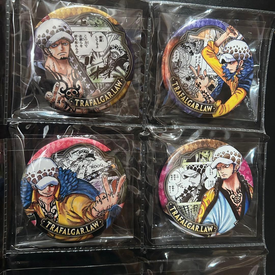 ONE PIECE ワンピース トラファルガー・ロー 缶バッジ まとめ売り