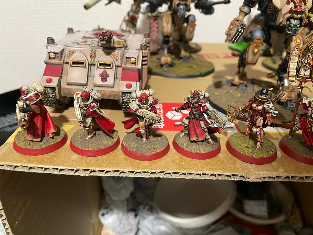 ウォーハンマー40K インペリアルナイト＋グレイファクス軍 塗装済