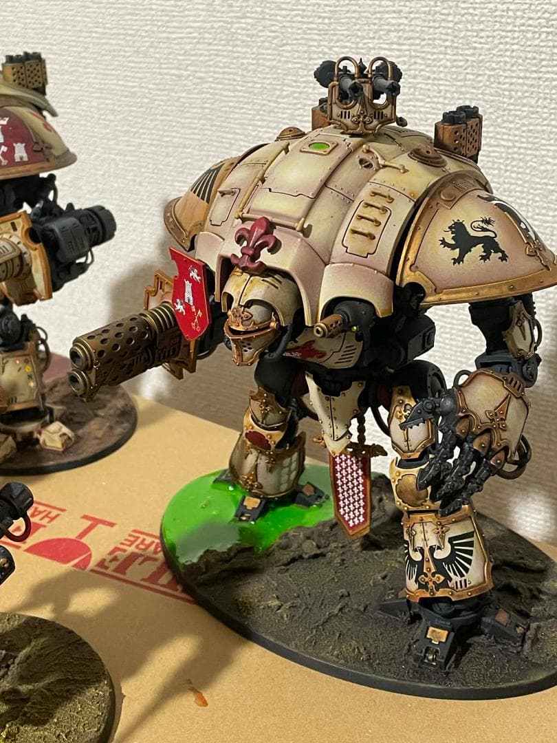 ウォーハンマー40K インペリアルナイト＋グレイファクス軍 塗装済