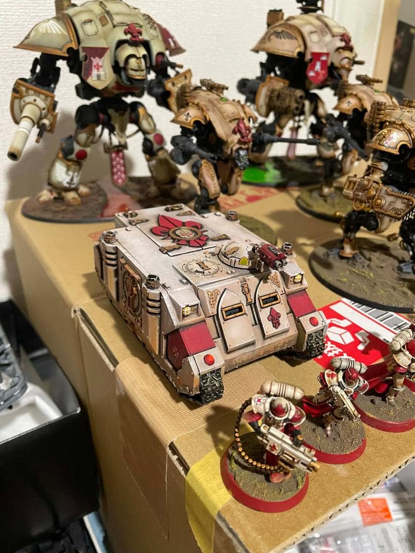 ウォーハンマー40K インペリアルナイト＋グレイファクス軍 塗装済