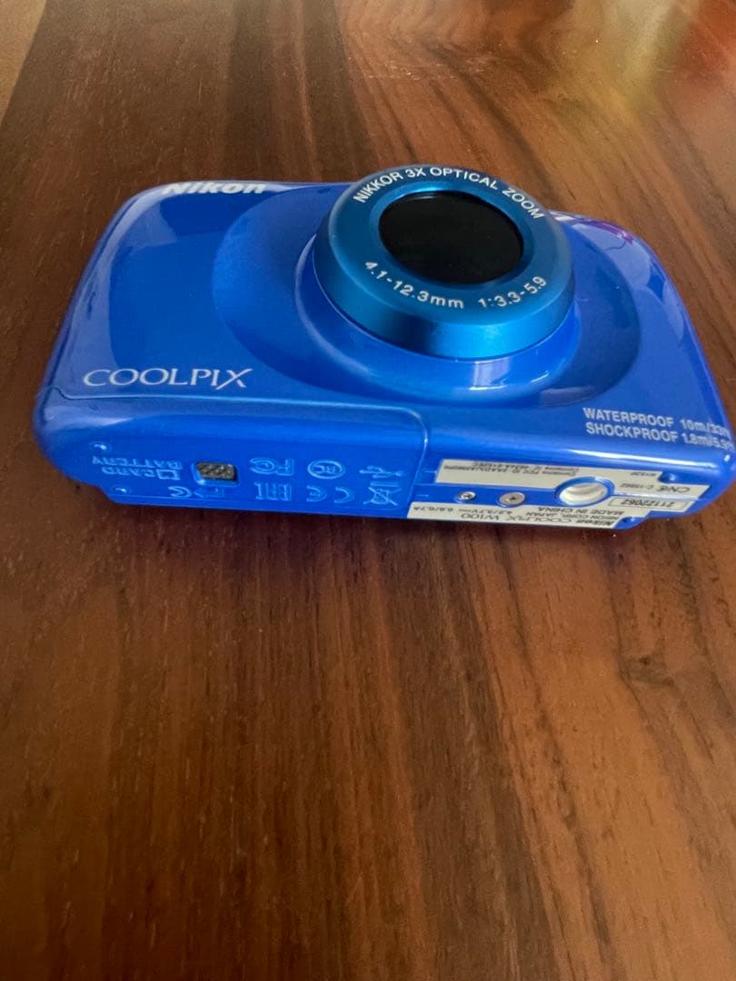 【注意事項必読】Nikon COOLPIX W100 防水デジタルカメラ