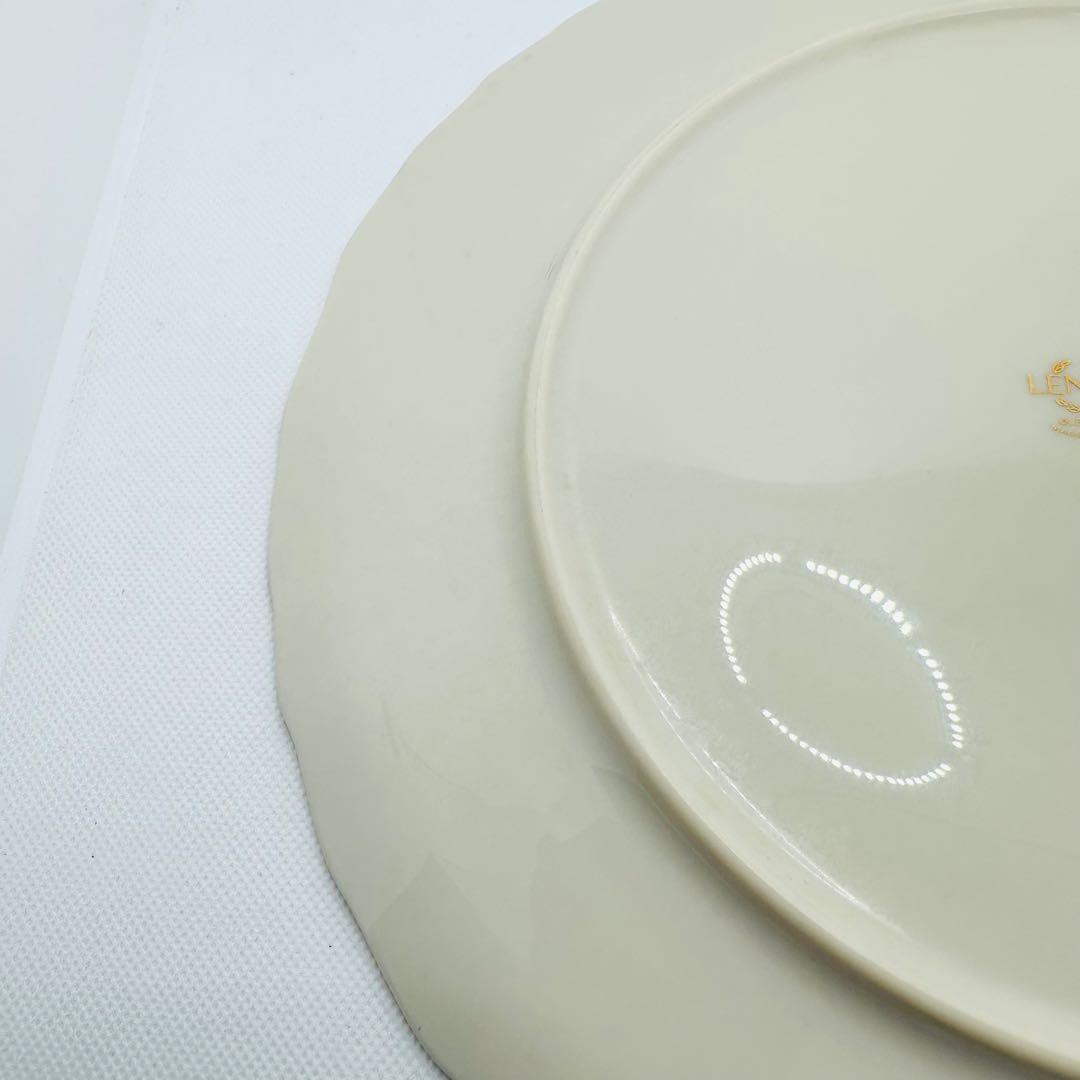 ★希少★LENOX レノックス ジョージアン　プレート 大皿 29cm 金彩