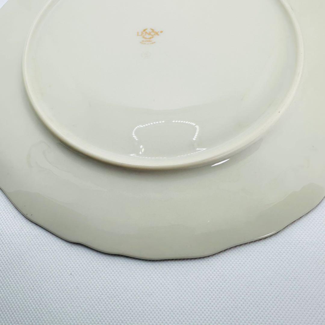 ★希少★LENOX レノックス ジョージアン　プレート 大皿 29cm 金彩