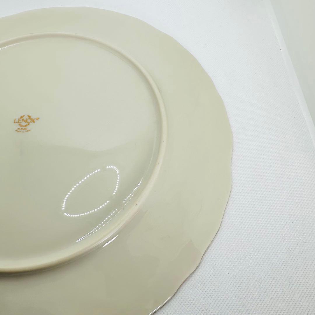 ★希少★LENOX レノックス ジョージアン　プレート 大皿 29cm 金彩