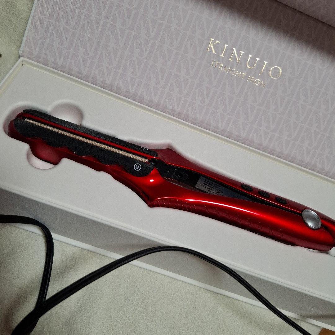 《ジャンク品》ラディアント　ストレートヘアアイロン　LM125R　赤　　美品