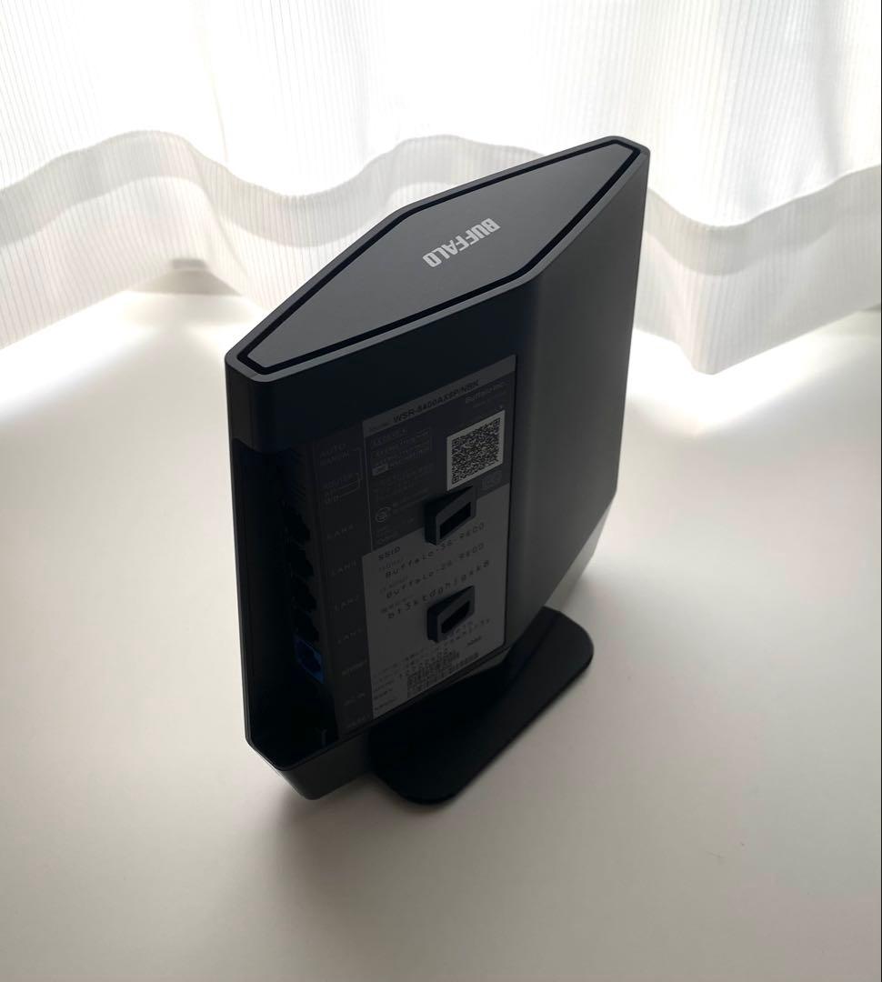 バッファロー WiFi ルーター無線LAN WSR-5400AX6P/NBK