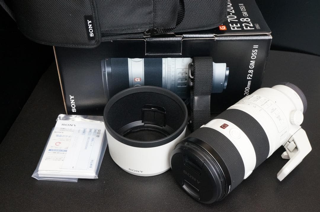 SONY FE70-200mm F2.8GM2 SEL70200GM2、ほぼ新品
