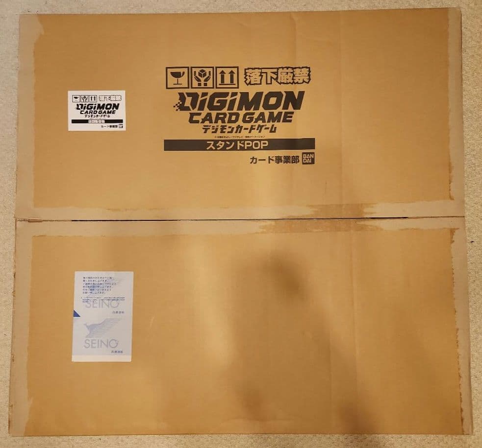 未使用品　オメガモン　スタンドPOP　デジカ1周年記念　店頭販促物一式