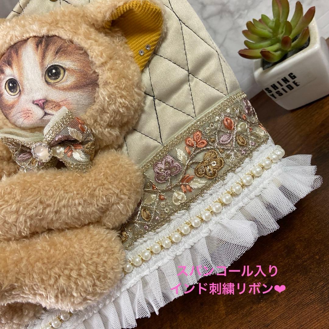 ゆ*ら様 コヤンイサムチョン 【インド刺繍 バッグ】トートバッグ ハンドメイド
