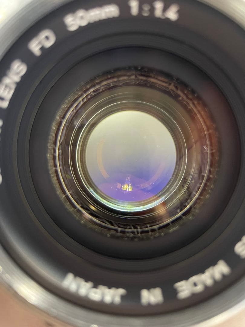 キャノン FD 50mm F/1.4 MF 標準レンズ　#3