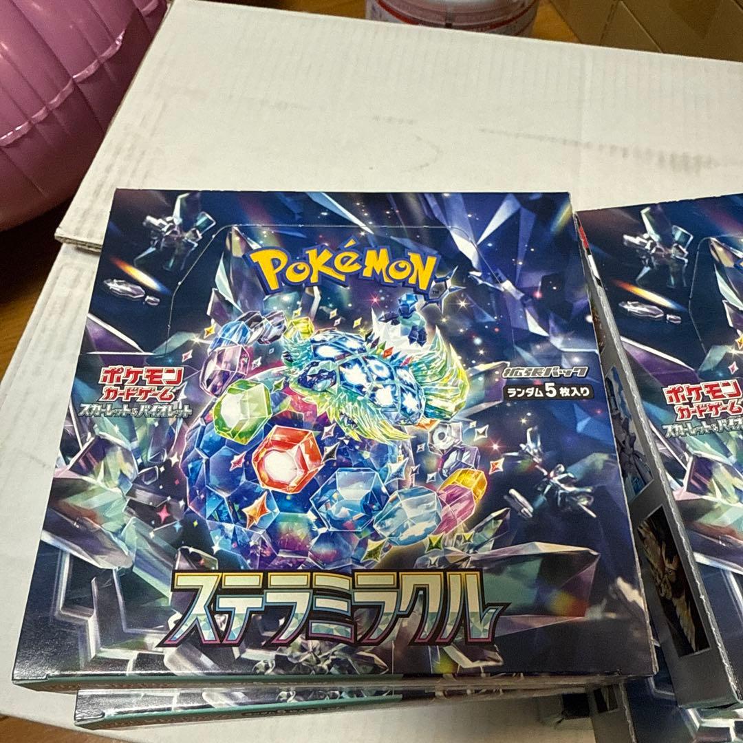 ポケモンカード 拡張パック ステラミラクル 6BOX シュリンクなし