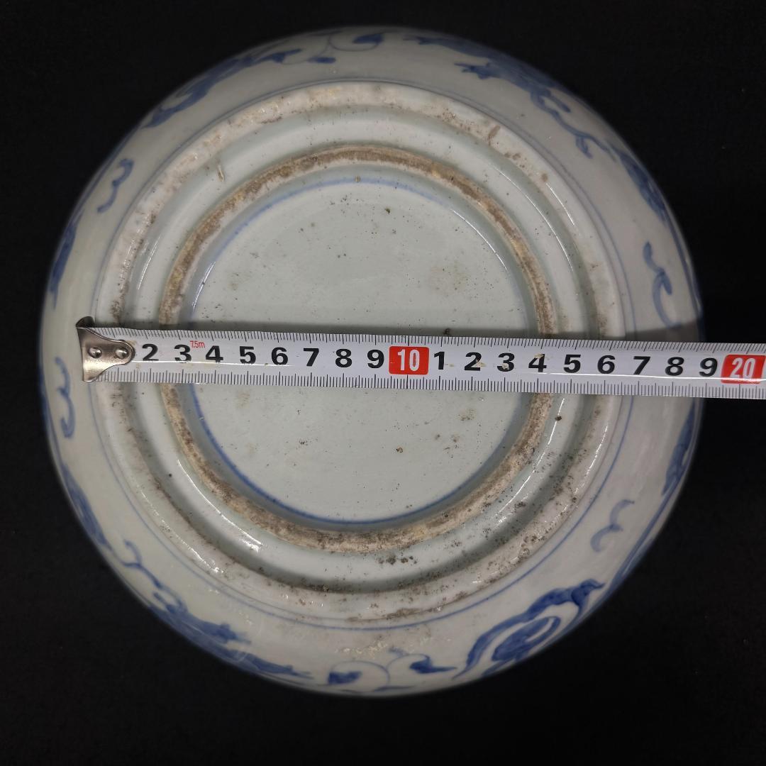 古伊万里 染付 金彩　赤絵　唐獅子　金襴手　大鉢