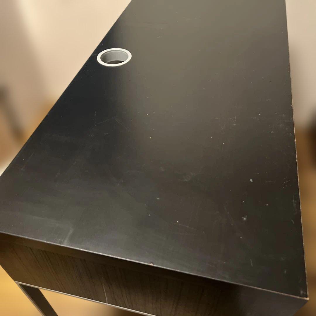 【送料込】IKEA デスク　ミッケ　ブラック　机