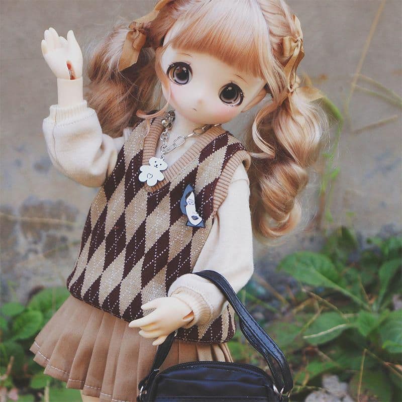 WY33 BJD 1/4 ドール 衣装 人形服 6点セット　ハンドメイド