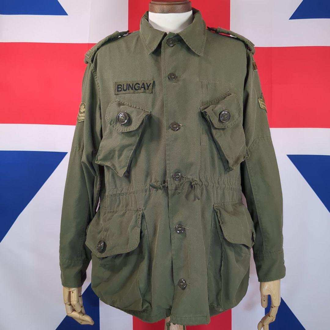 【美品】カナダ軍ODコンバットジャケット（フルパッチ）