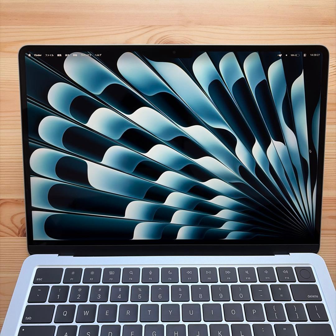 MacBook Air M4 メモリ24GB 1TB スカイブルー US配列