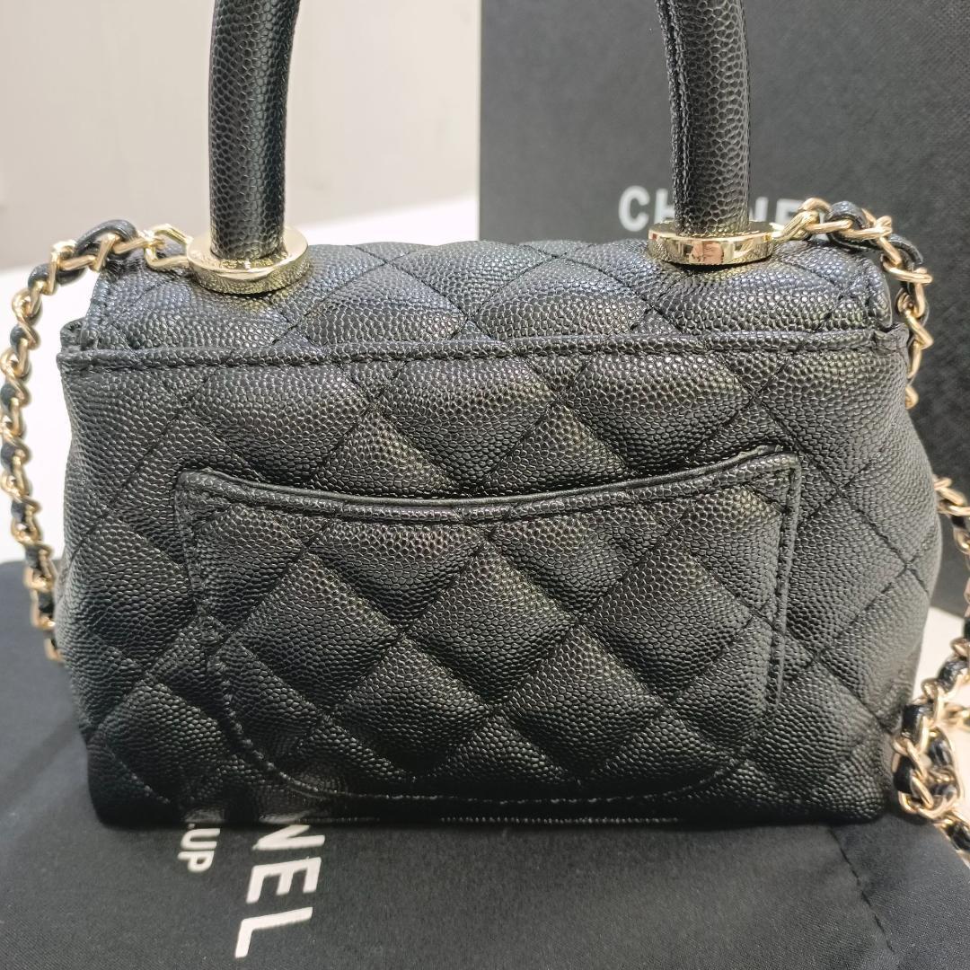 CHANEL ノベルティ ミニ ショルダーバッグ キルティング ゴールド2WAY