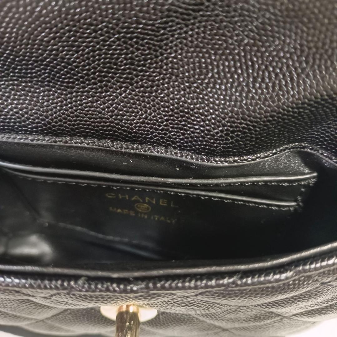 CHANEL ノベルティ ミニ ショルダーバッグ キルティング ゴールド2WAY