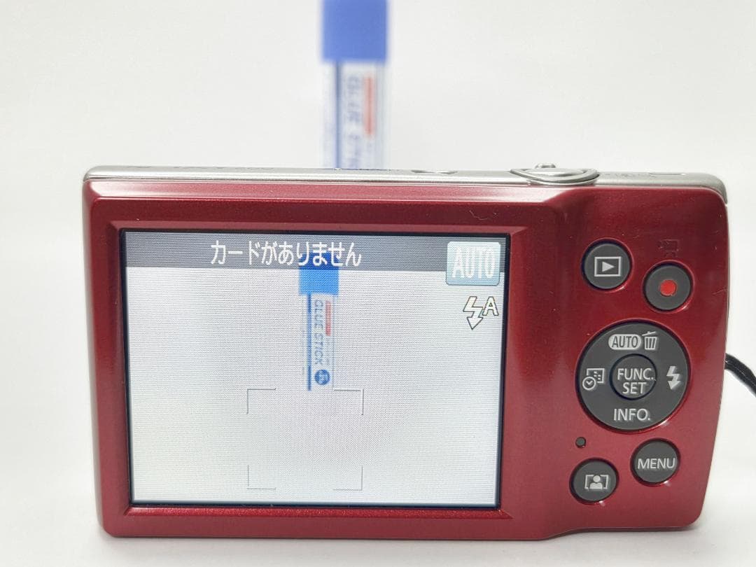 ■美品■ キヤノン　Canon IXY 200 レッド《元箱付属・動作確認済み》