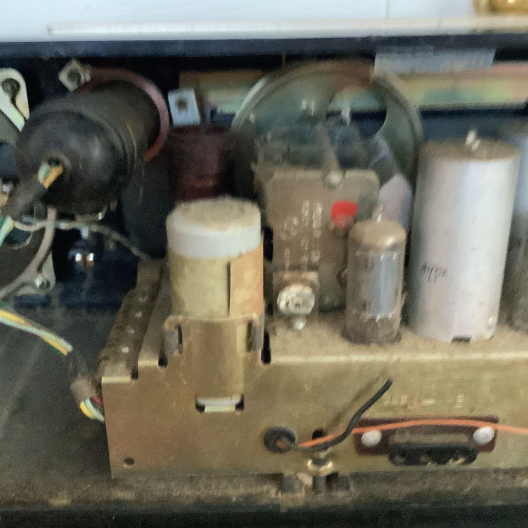 昭和レトロ 　ナショナル　真空管ラジオ　松下電器産業