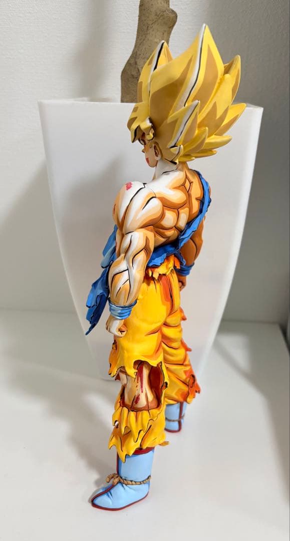 ドラゴンボールSMSPサイズ 伝説の超サイヤ人 孫悟空リペイント 二次元彩色