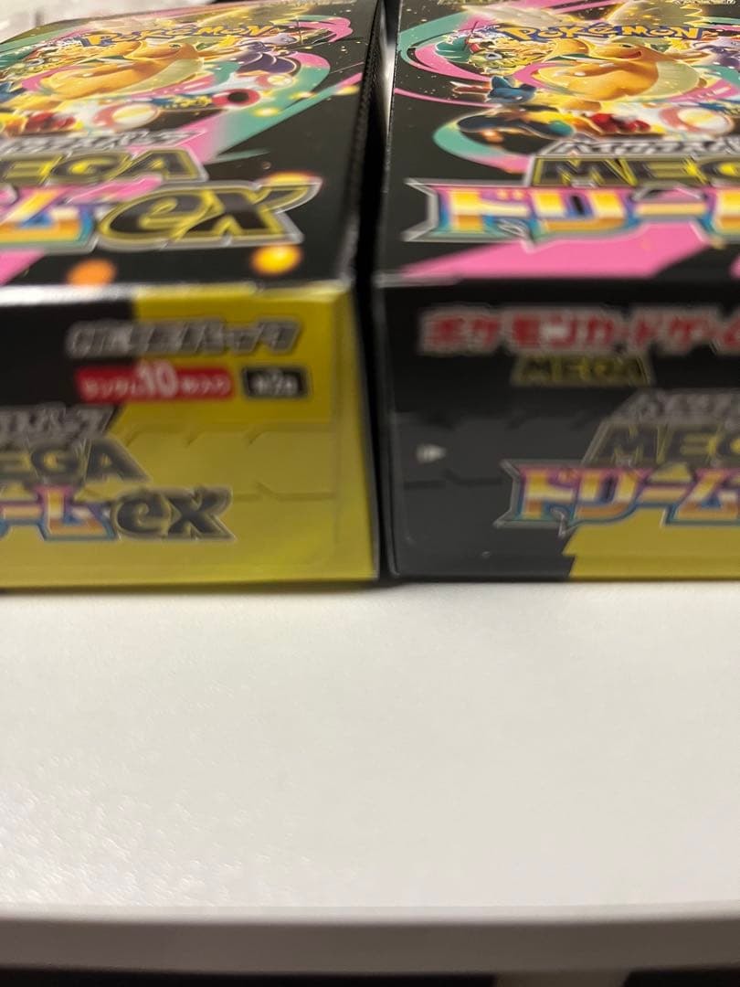 未開封 ポケカ MEGAドリームEX 2box シュリンクなし　ペリペリあり